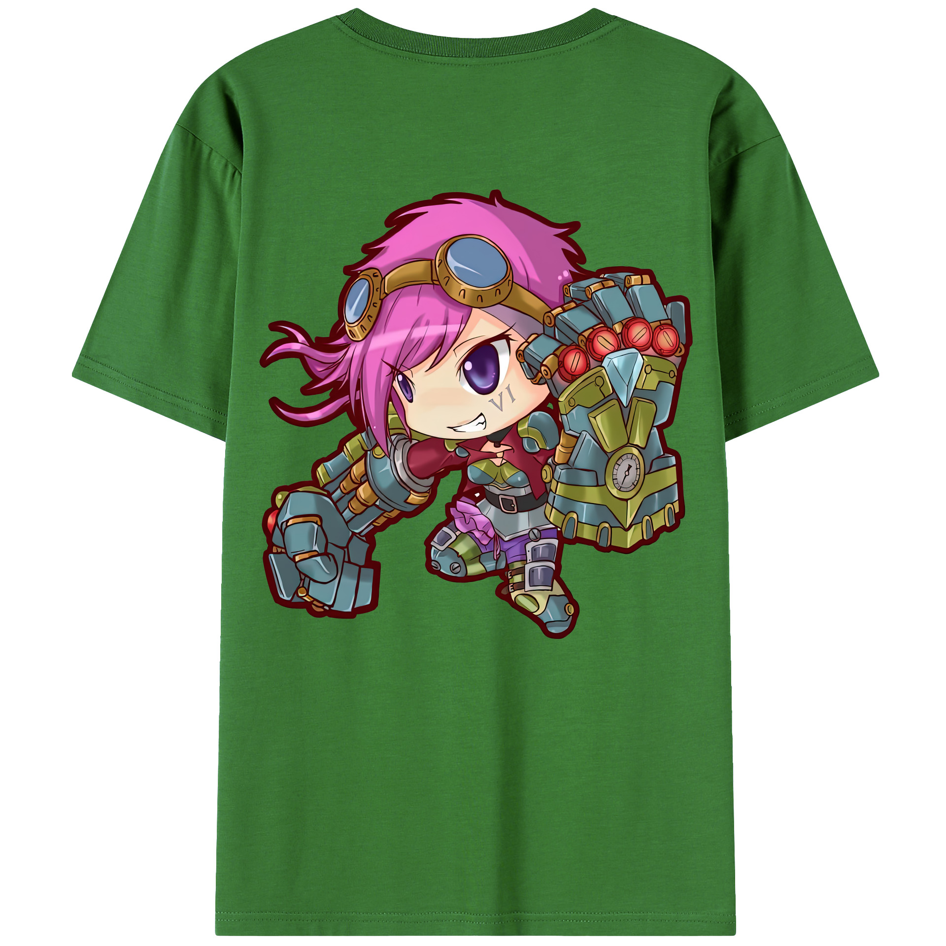 リーグ・オブ・レジェンド League of Legends LOL レディース半袖Tシャツ(バックプリント)